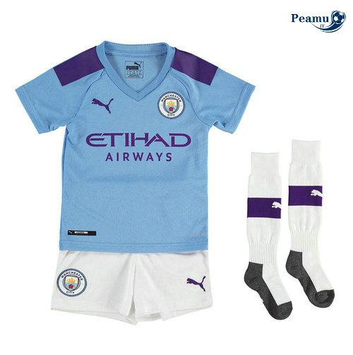 Maglia Calcio Manchester City Bambino Prima 2019-2020