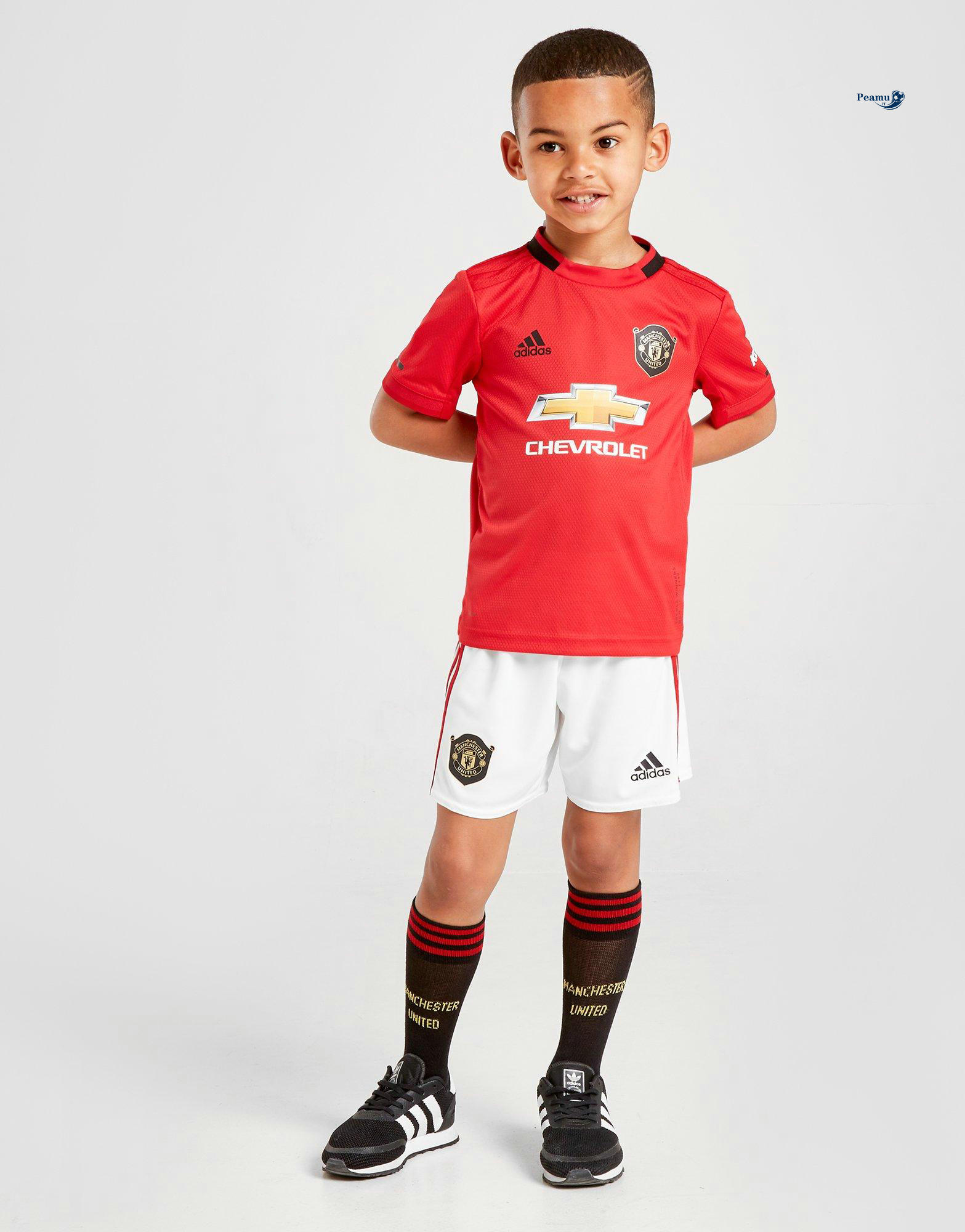 Maglia Calcio Manchester united Bambino Prima 2019-2020