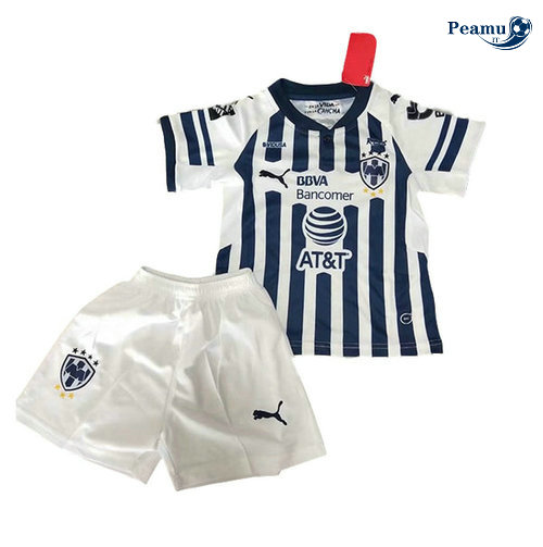 Maglia Calcio Monterey Bambino Bianco 2019-2020