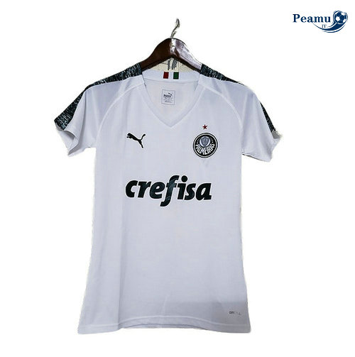 Maglia Calcio Palmeiras Donna Seconda Bianco 2019-2020