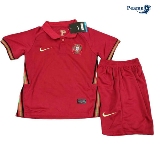 Maglia Calcio Portogallo Bambino Prima EURO 2020-2021