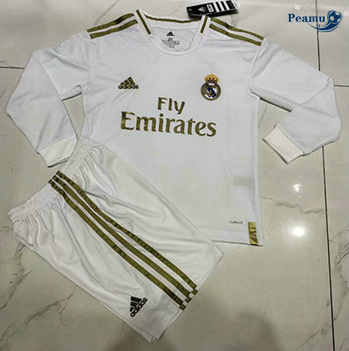 Maglia Calcio Real Madrid Bambino Prima Manica lunga 2019-2020