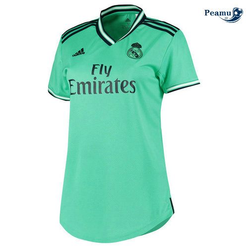 Maglia Calcio Real Madrid Donna Terza Verde 2019-2020