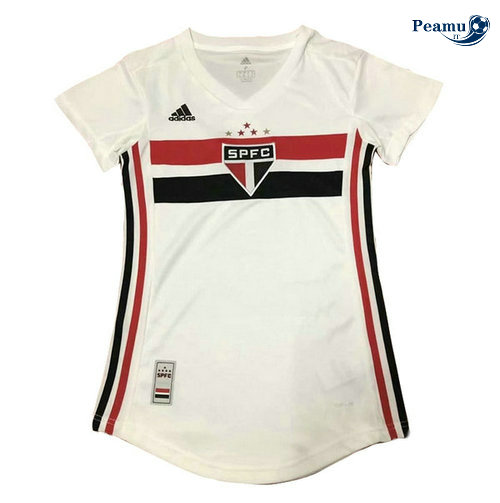 Maglia Calcio Sao Paulo Donna Bianco 2019-2020