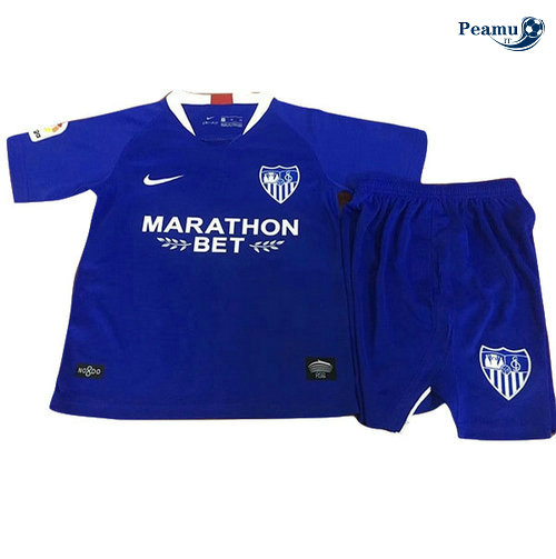 Maglia Calcio Siviglia Bambino Terza Azzurro 2019-2020