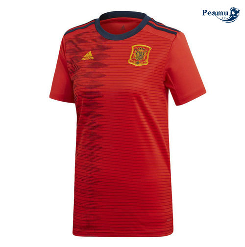 Maglia Calcio Spagna Donna Prima Rosso 2019-2020