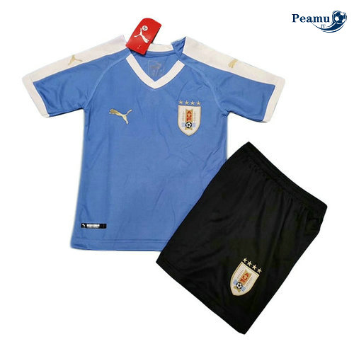 Maglia Calcio Uruguay Bambino Prima Azzurro 2019-2020