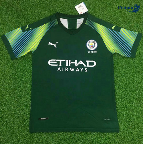 Maglia Calcio Manchester City Portiere Verde 2019-2020