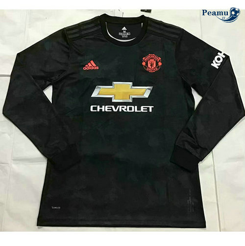 Maglia Calcio Manchester United Terza Manica lunga 2019-2020