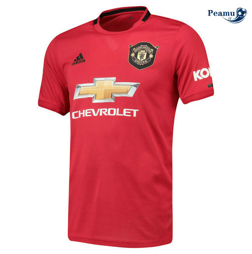 Maglia Calcio Manchester United Prima Rosso 2019-2020