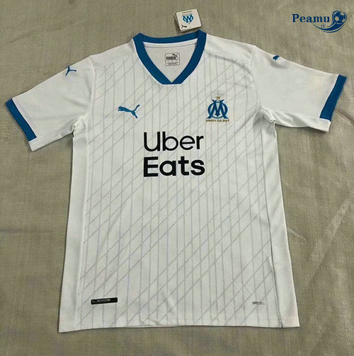 Maglia Calcio Marsiglia Bianco 2020-2021