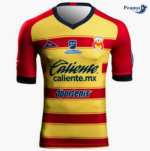 Maglia Calcio Monarcas Morelia Prima Rosso/Giallo 2019-2020