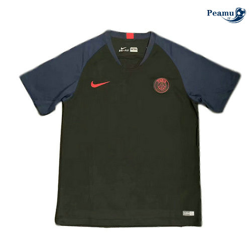 Maglia Calcio PSG Nero/Azzurro 2019-2020