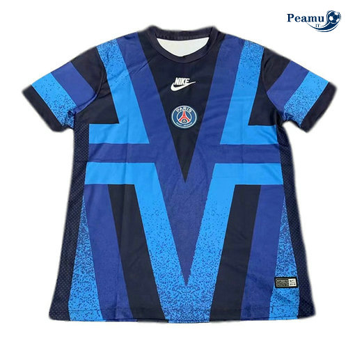 Maglia Calcio PSG Pre-Match Champions League Azzurro 2019-2020