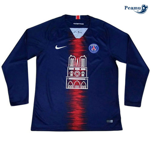 Maglia Calcio PSG Edizione Commemorativa Manica lunga 2019-2020