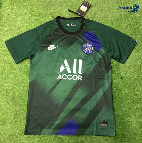 Maglia Calcio PSG Training Verde 2019-2020