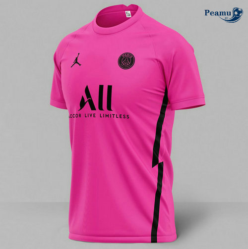 Maglia Calcio PSG Jordan 4ème concept Rosa 2020-2021