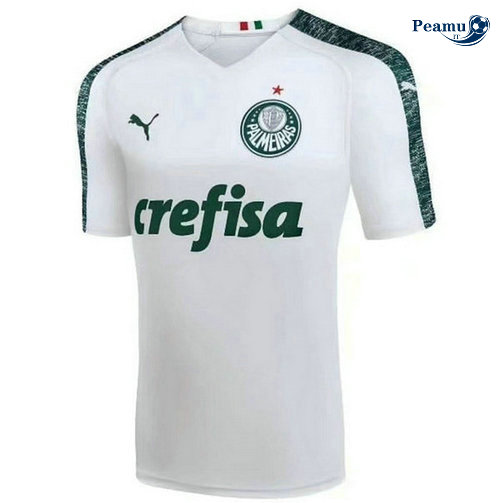 Maglia Calcio Palmeiras Seconda Bianco 2019-2020