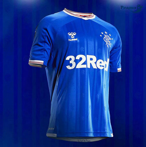 Maglia Calcio Rangers Prima Azzurro 2019-2020