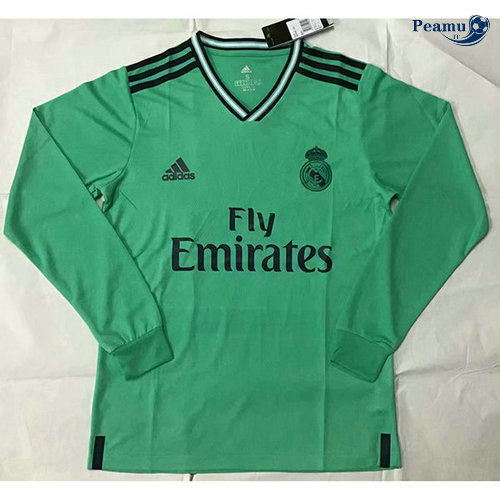 Maglia Calcio Real Madrid Terza Manica lunga 2019-2020