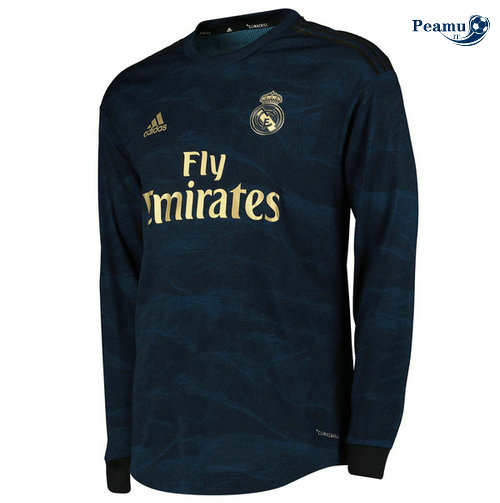 Maglia Calcio Real Madrid Seconda Manica lunga 2019-2020