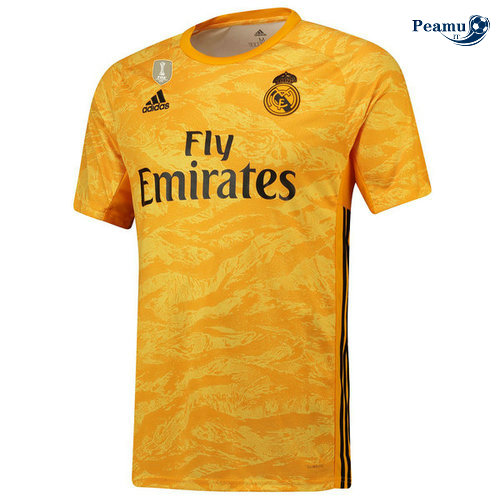 Maglia Calcio Real Madrid Portiere Giallo 2019-2020