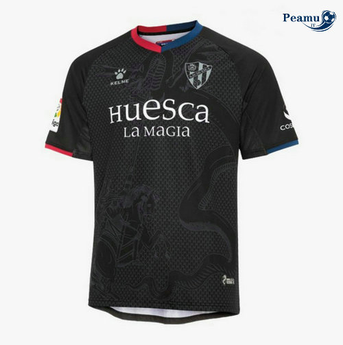 Maglia Calcio Huesca Terza Nero 2019-2020