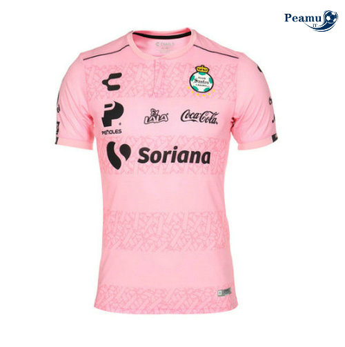 Maglia Calcio Santos Laguna Seconda Rosa 2019-2020