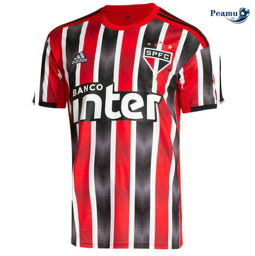 Maglia Calcio Sao Paulo Seconda Rosso 2019-2020
