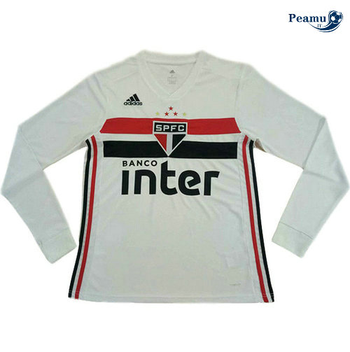 Maglia Calcio Sao Paulo Prima Manica lunga 2019-2020