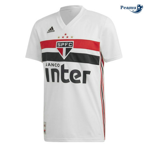 Maglia Calcio Sao Paulo Prima Bianco 2019-2020