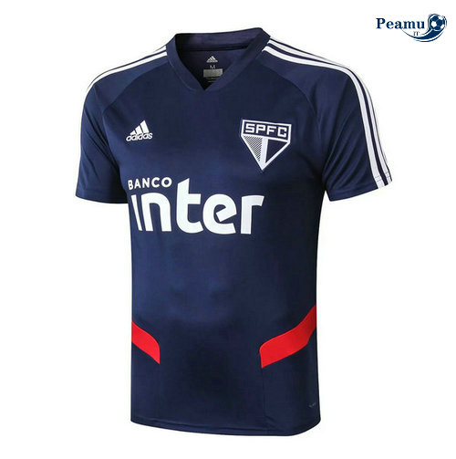 Maglia Calcio Sao Paulo Pre-Match Azzurro 2019-2020 M055