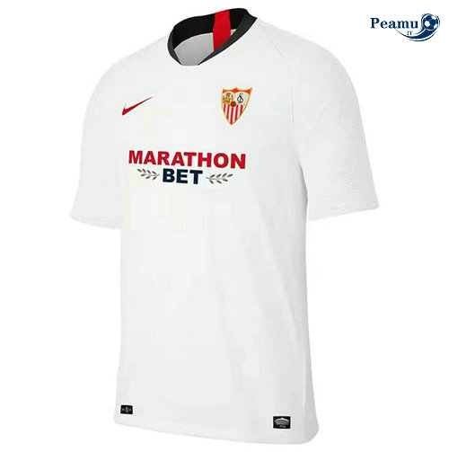 Maglia Calcio Siviglia Prima Bianco 2019-2020