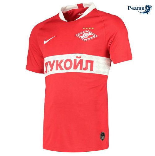 Maglia Calcio Spartak Moscou Prima Rosso 2019-2020