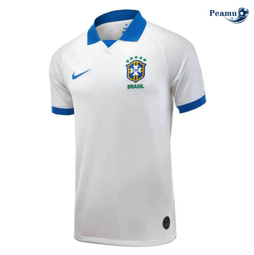 Maglia Calcio Brasile Seconda Bianco 2019-2020