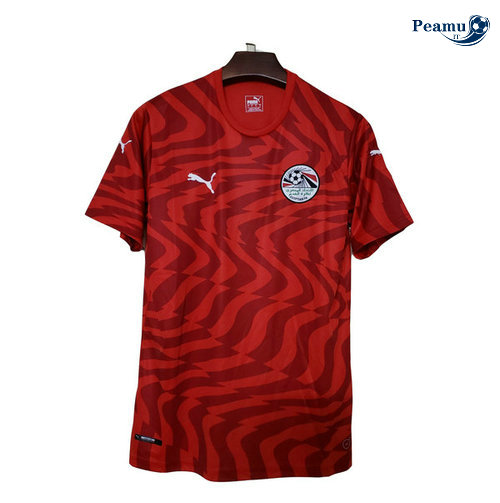 Maglia Calcio Egitto Prima Rosso 2019-2020