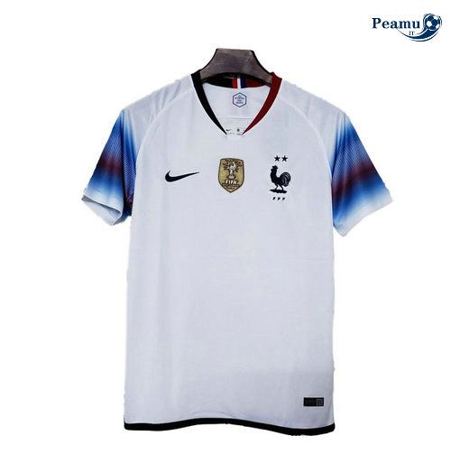 Maglia Calcio Francia Seconda Bianco/Azzurro 2019-2020