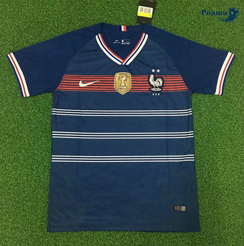 Maglia Calcio Francia 2 Etoiles Retro 2019-2020