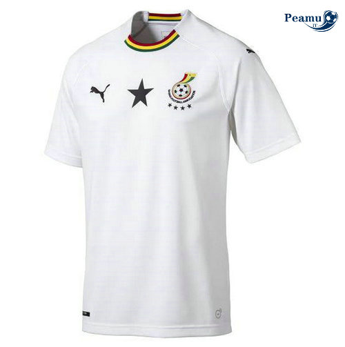 Maglia Calcio Ghana Bianco 2019-2020