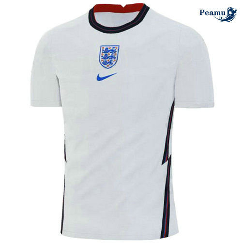 Maglia Calcio Inghilterra Prima Bianco EURO 2020-2021