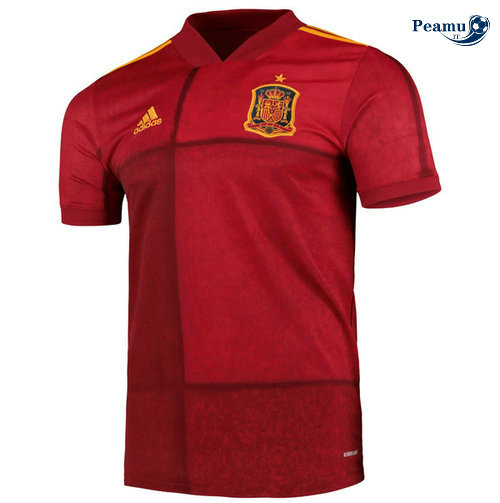 Maglia Calcio Spagna Prima UEFA Euro 2020-2021