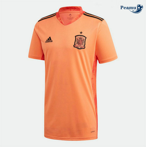 Maglia Calcio Spagna Prima Portiere UEFA Euro 2020-2021