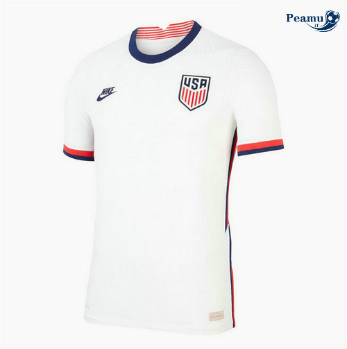 Maglia Calcio Stati Uniti Prima Bianco 2020-2021