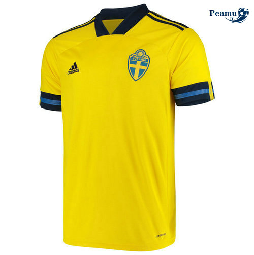 Maglia Calcio Svezia Prima UEFA Euro 2020-2021