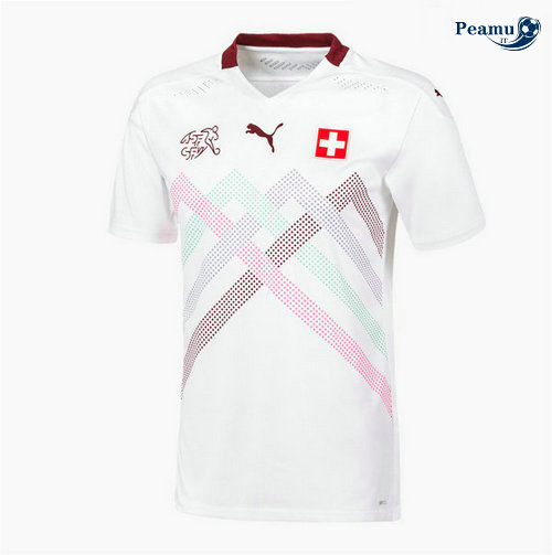 Maglia Calcio Svizzera Seconda UEFA Euro 2020-2021