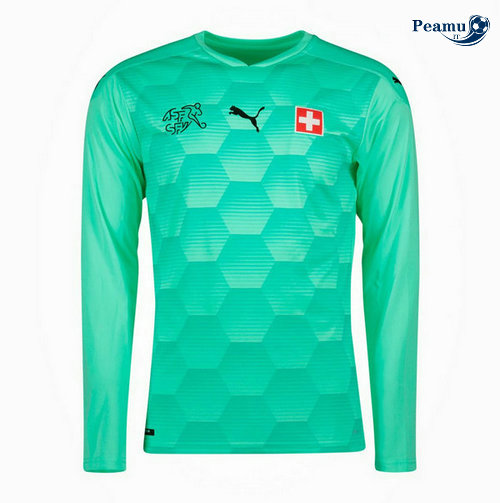 Maglia Calcio Svizzera Portiere UEFA Euro 2020-2021