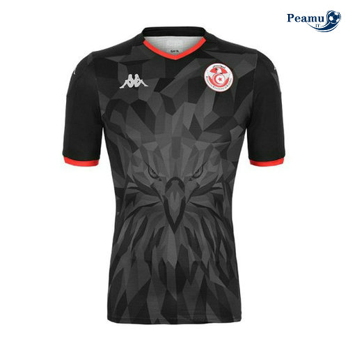 Maglia Calcio Tunisia Terza Nero 2019-2020