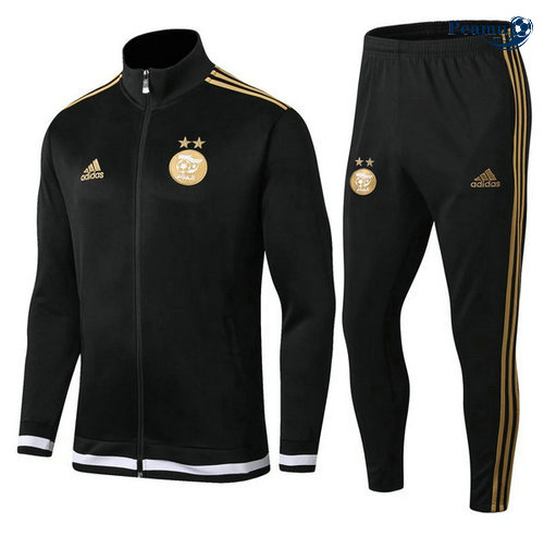 Tuta Calcio - Giacca Algeria Nero 2019-2020