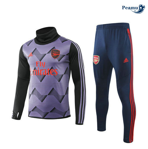Tuta Calcio Arsenal Porpora Nero/Blu navy 2019-2020