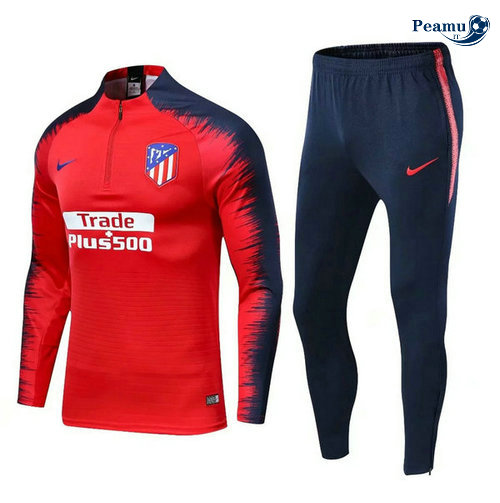Tuta Calcio Atletico Madrid Rosso Azzurro 2019-2020